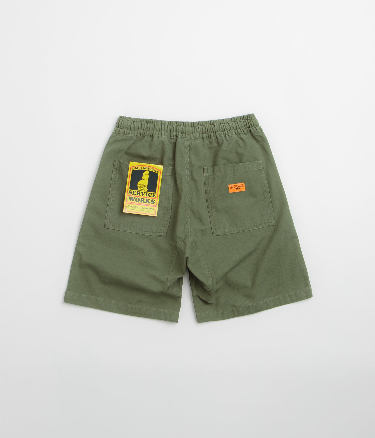 Service Works Classic Chef Shorts - Olive