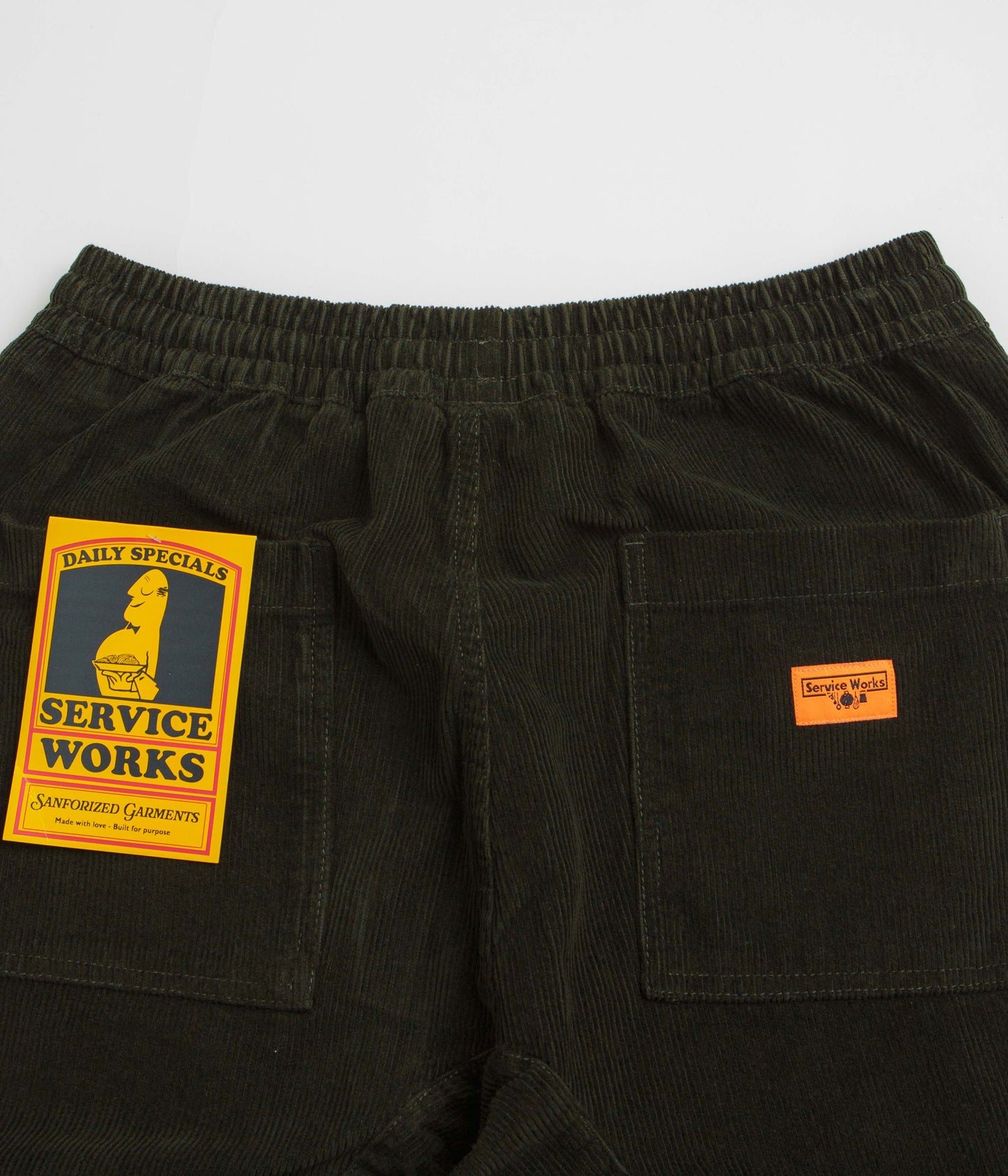 Service Works Corduroy Chef Pants - Coppice