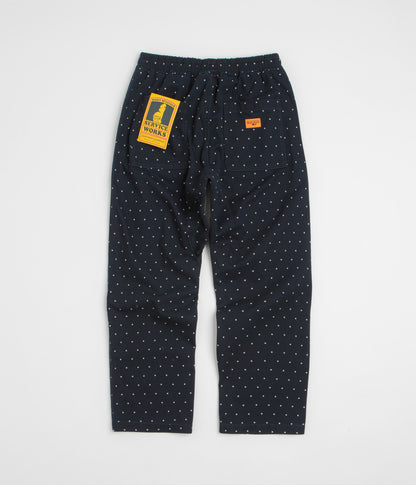 Service Works Polka Dot Chef Pants - Navy
