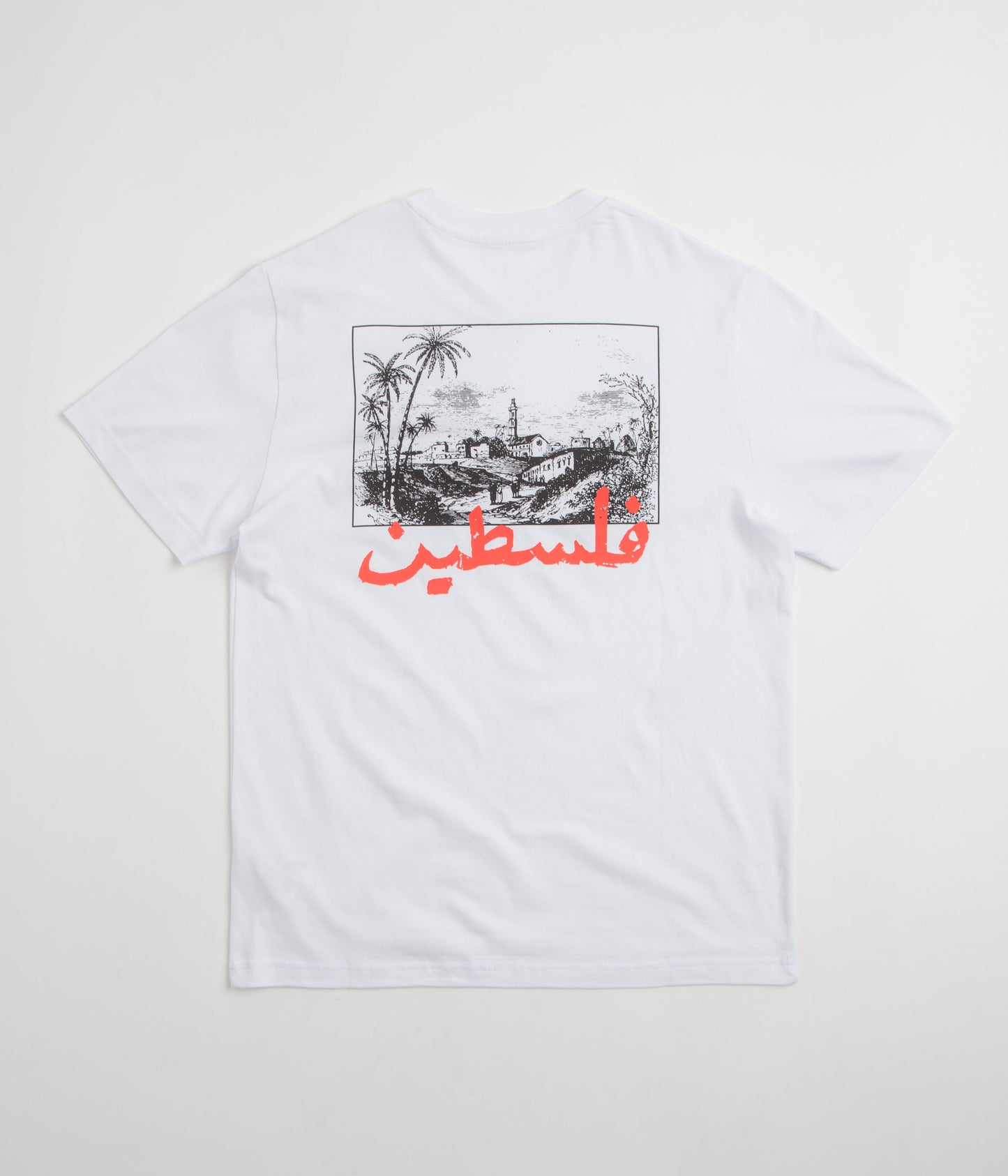 SkatePal Palms T-Shirt - White