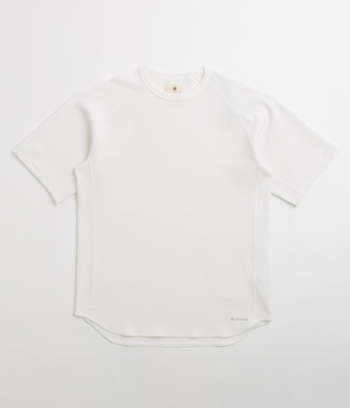 Snow Peak Dry Waffle T-Shirt - Off White