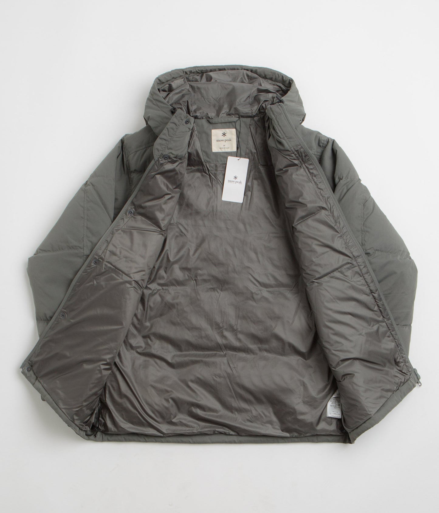 Snow Peak Everyday Down Jacket - Charcoal