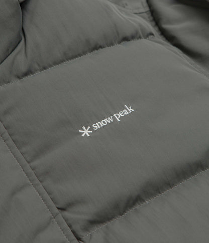 Snow Peak Everyday Down Jacket - Charcoal