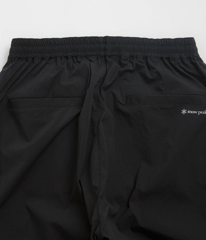 Snow Peak NSD Easy Wide Pants - Black