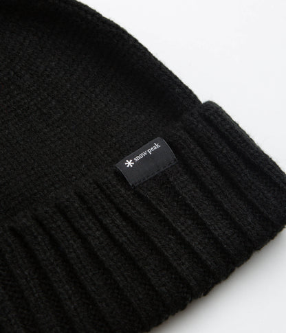 Snow Peak NSD Knit Beanie - Black