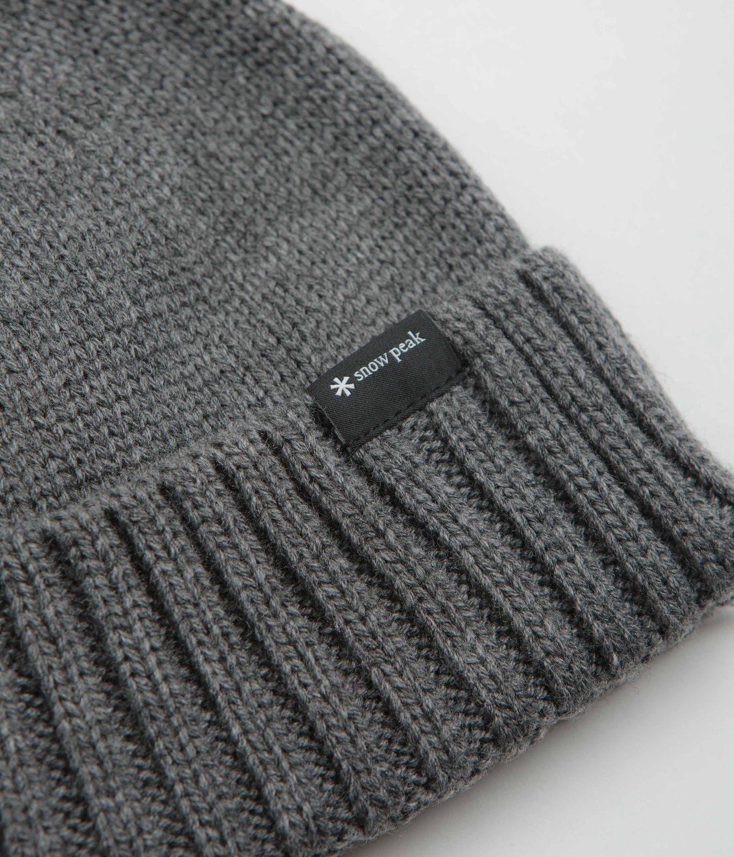 Snow Peak NSD Knit Beanie - Charcoal