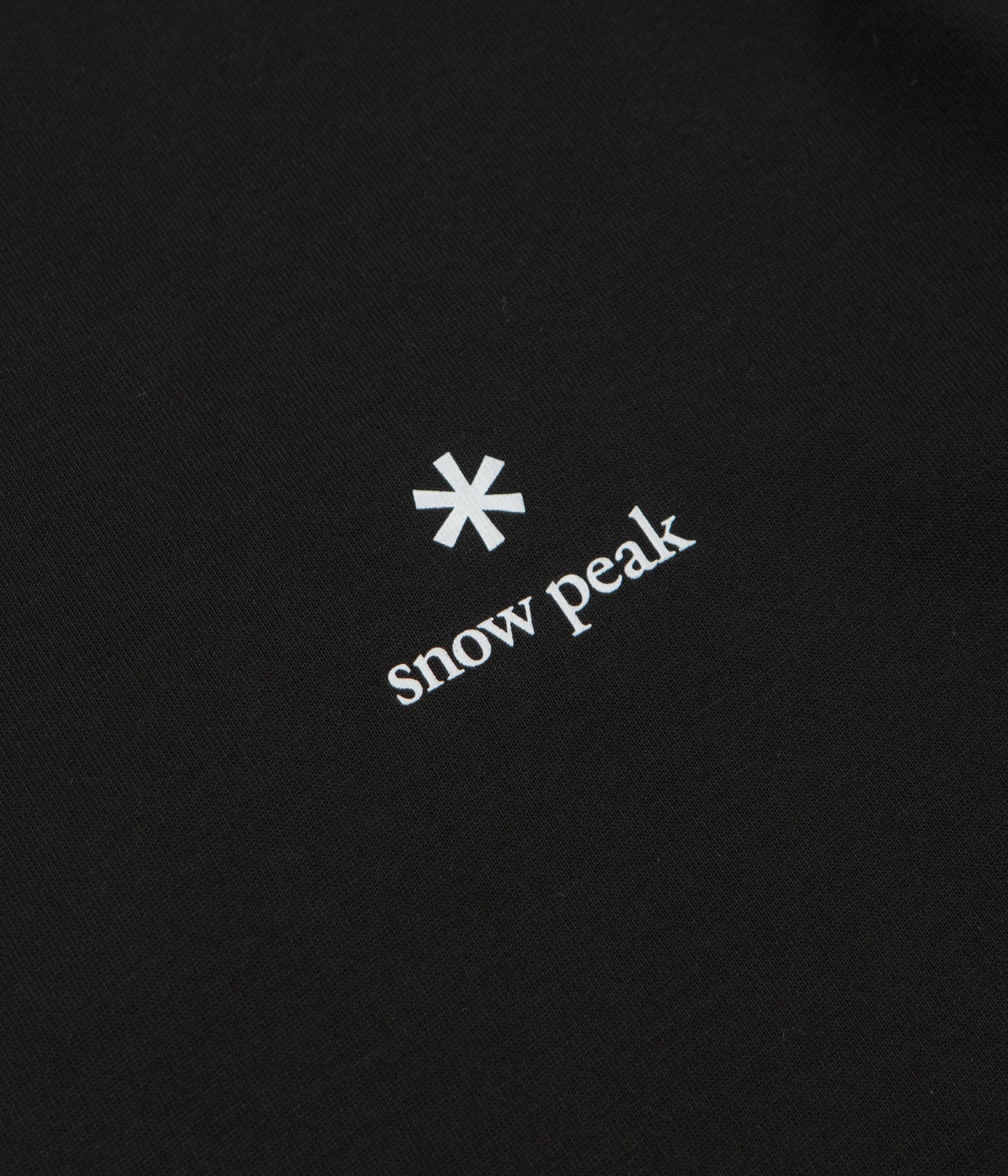 Snow Peak NSD Logo T-Shirt - Black