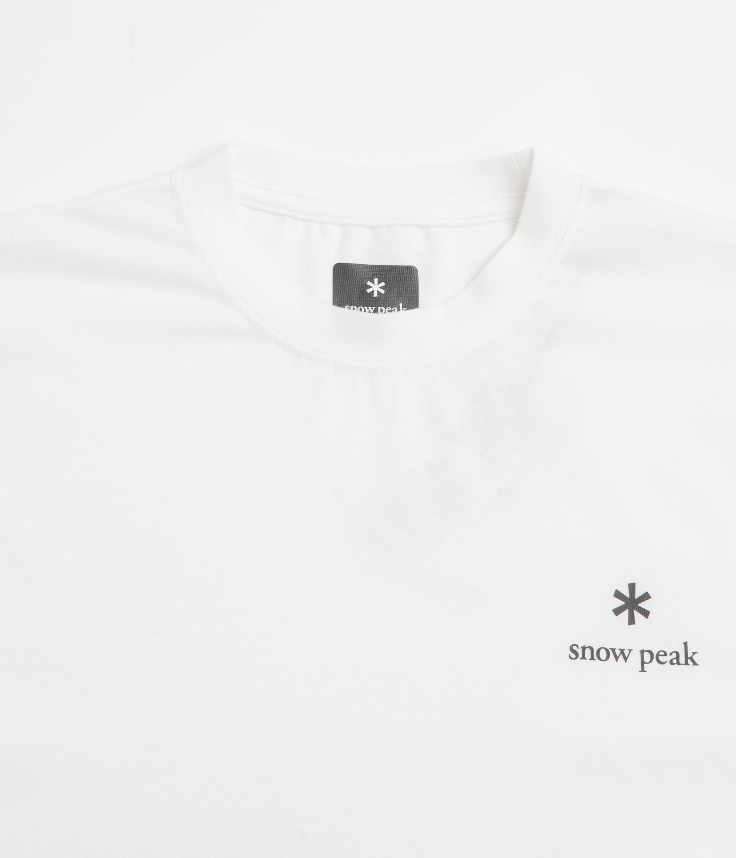 Snow Peak NSD Logo T-Shirt - Off White