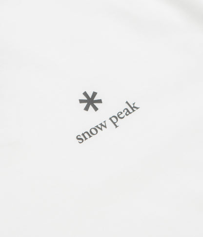 Snow Peak NSD Logo T-Shirt - Off White