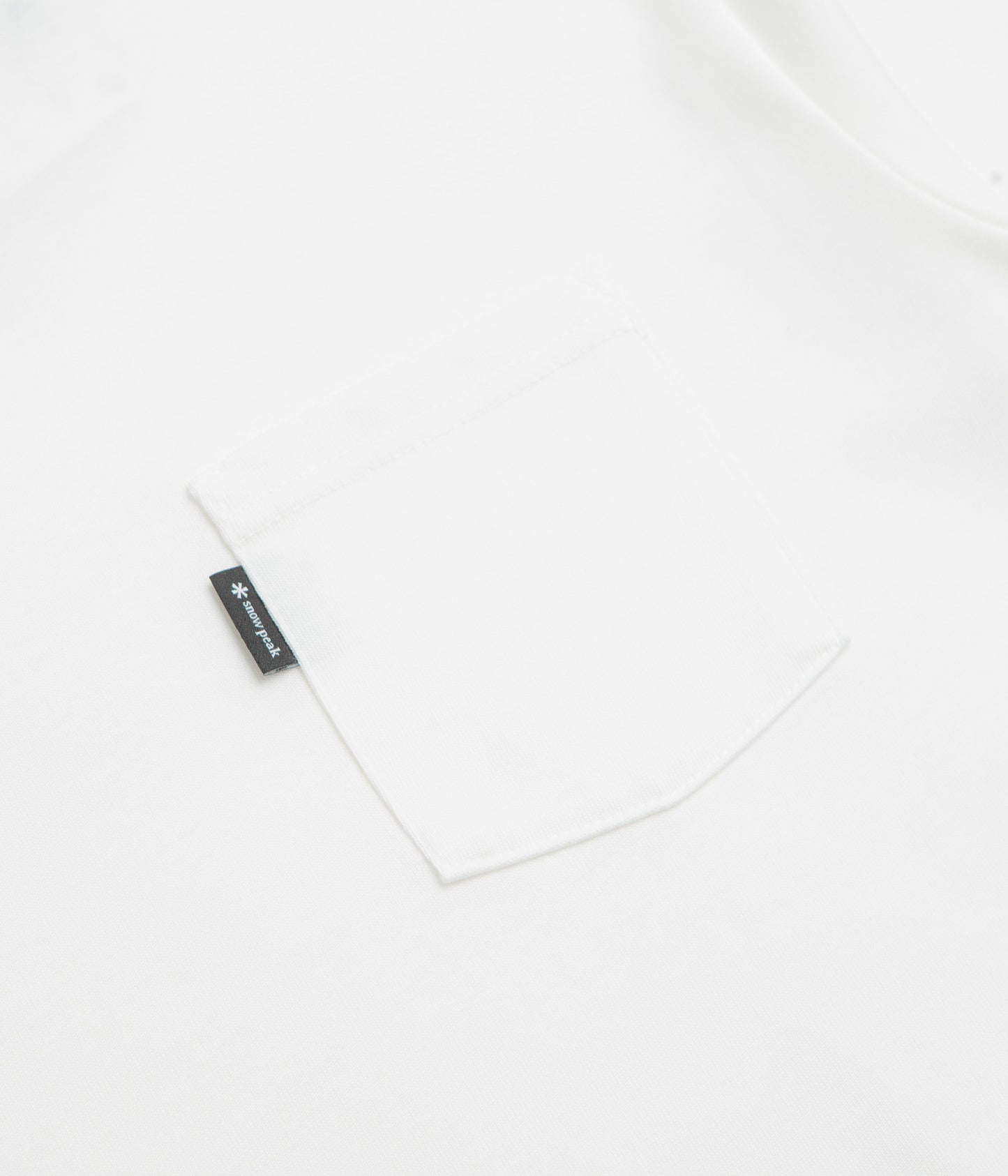 Snow Peak NSD Pocket T-Shirt - Off White