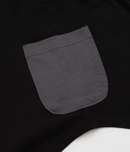 Snow Peak Raglan Long Sleeve T-Shirt - Black