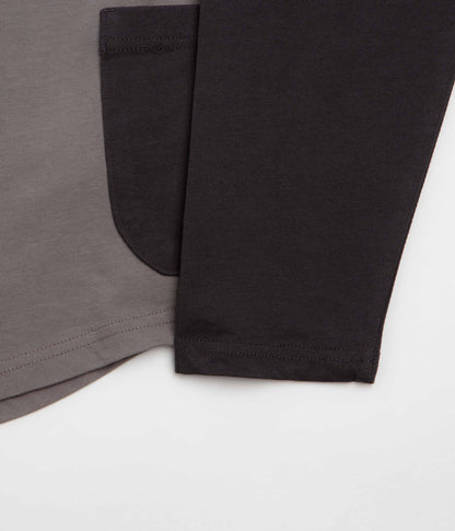 Snow Peak Raglan Long Sleeve T-Shirt - Greige