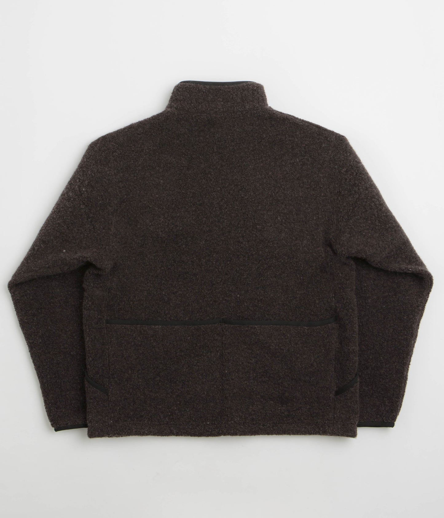 Snow Peak Recycled Wool Boa Sweatshirt - Dark Brown