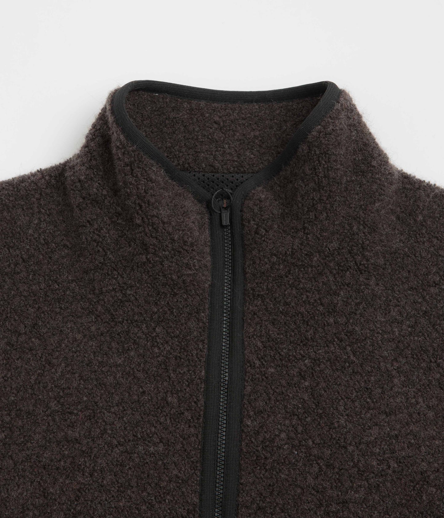 Snow Peak Recycled Wool Boa Sweatshirt - Dark Brown
