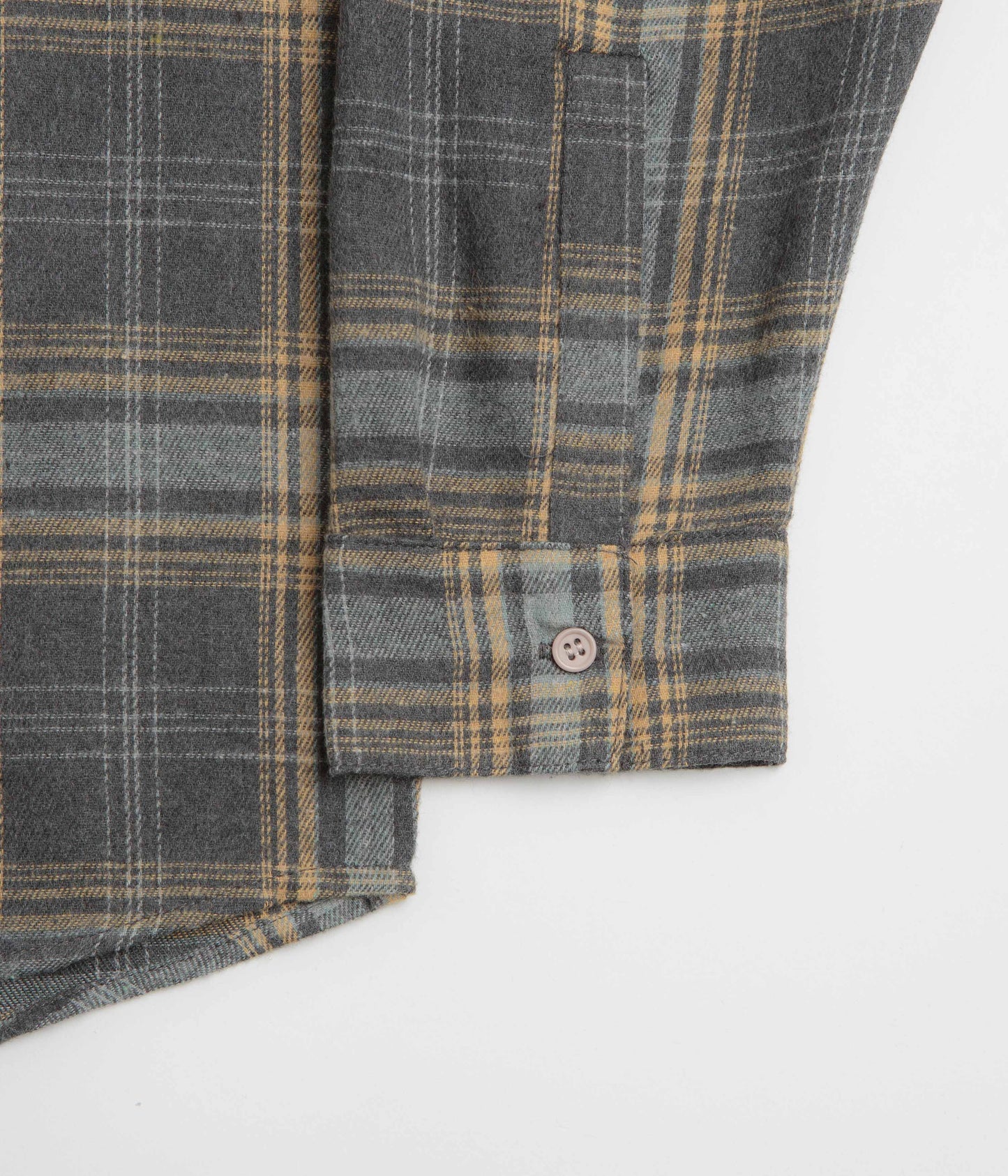 Stan Ray Flannel Shirt - Charcoal Plaid