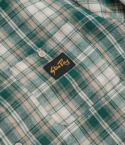 Stan Ray Flannel Shirt - Green Plaid