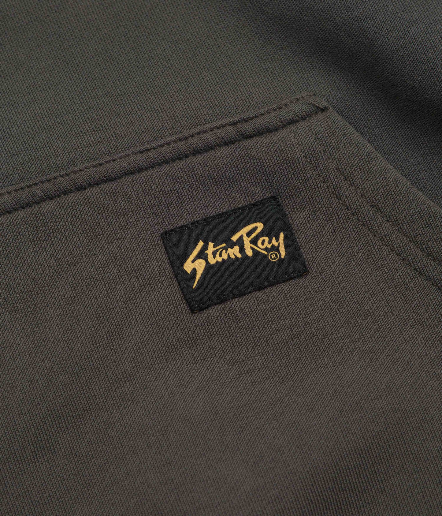 Stan Ray Patch Hoodie - Washed Black
