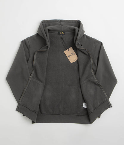 Stan Ray Patch Zip Hoodie - Raven Black