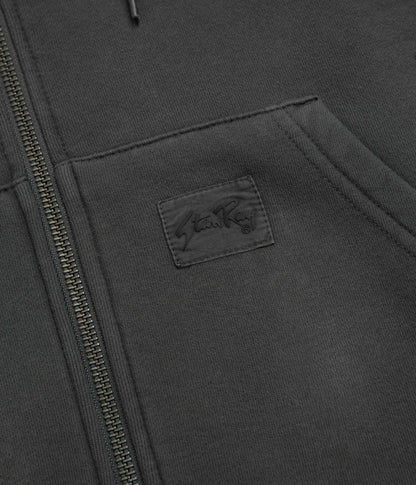 Stan Ray Patch Zip Hoodie - Raven Black