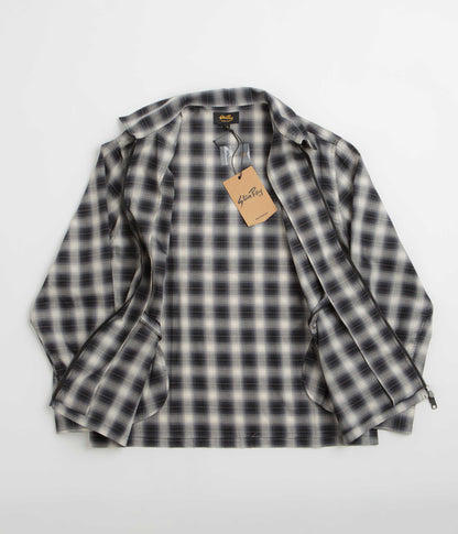 Stan Ray Zip Shirt - Black Check