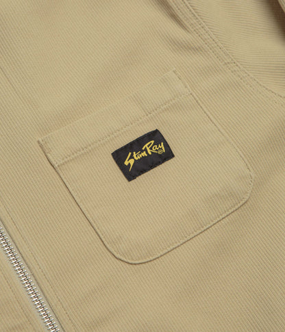 Stan Ray Zip Shirt - Eucalyptus Bedford Cord