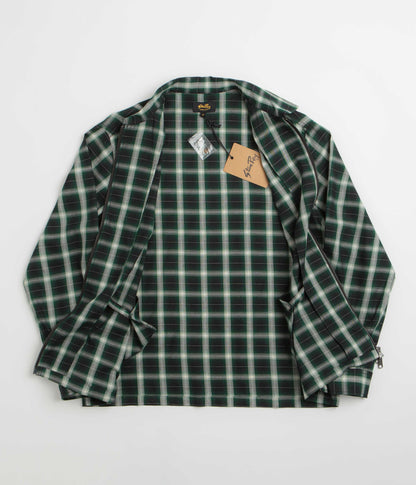 Stan Ray Zip Shirt - Green Check