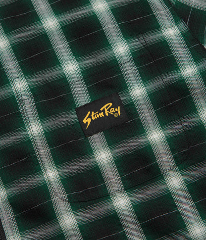 Stan Ray Zip Shirt - Green Check