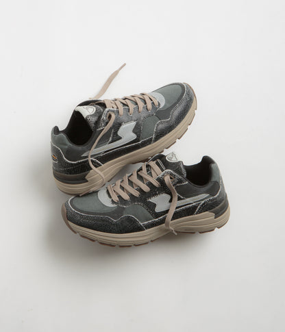 Stepney Workers Club Amiel S-Strike Geo-Merged Shoes - Cordura Black