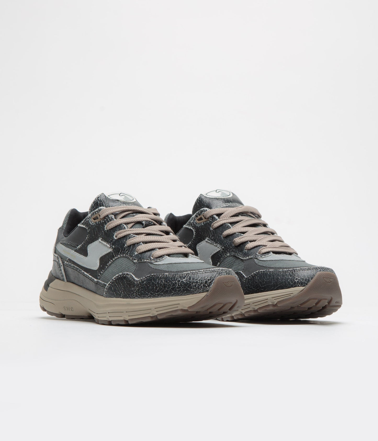 Stepney Workers Club Amiel S-Strike Geo-Merged Shoes - Cordura Black