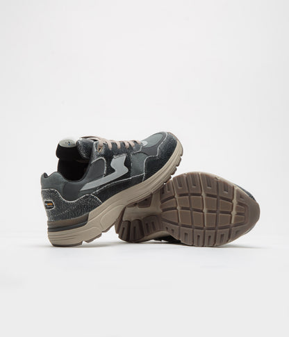 Stepney Workers Club Amiel S-Strike Geo-Merged Shoes - Cordura Black