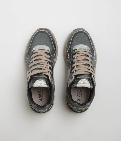 Stepney Workers Club Amiel S-Strike Geo-Merged Shoes - Cordura Black