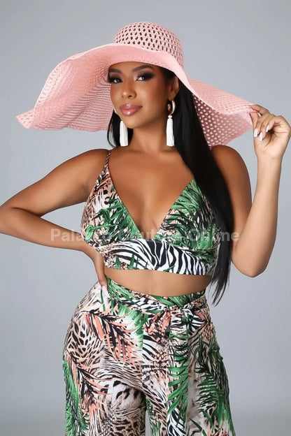 Summer Daze Over Size Hat Pink
