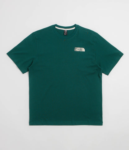 The North Face Retro Trail Relaxed T-Shirt - Pacific Teal