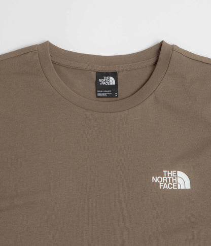 The North Face Simple Dome T-Shirt - Mocha Brown