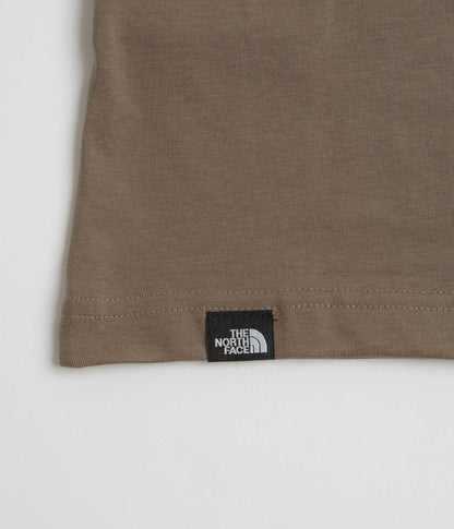 The North Face Simple Dome T-Shirt - Mocha Brown