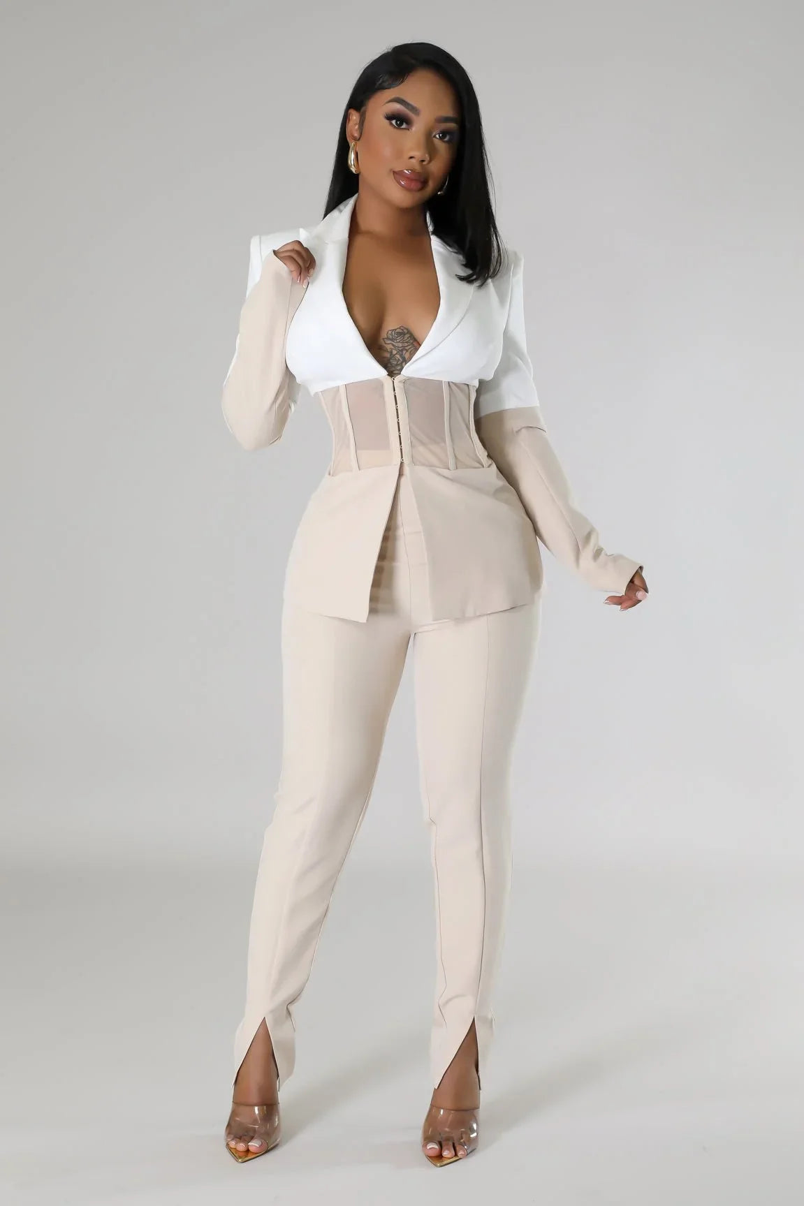 Two Piece Pant Set – First Class Pant Set