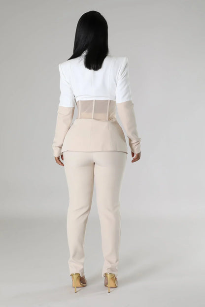 Two Piece Pant Set – First Class Pant Set