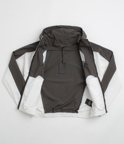 Umbro Guarding Masked Tracksuit Jacket - White / Dark Olive