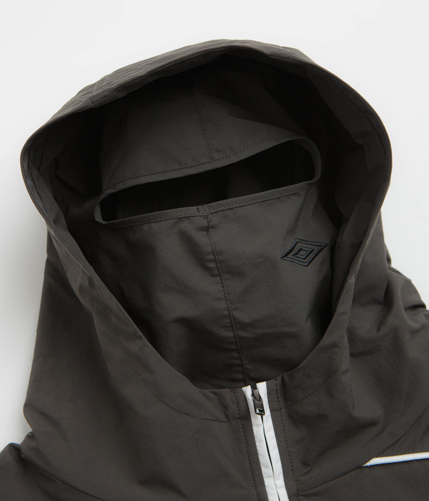 Umbro Guarding Masked Tracksuit Jacket - White / Dark Olive