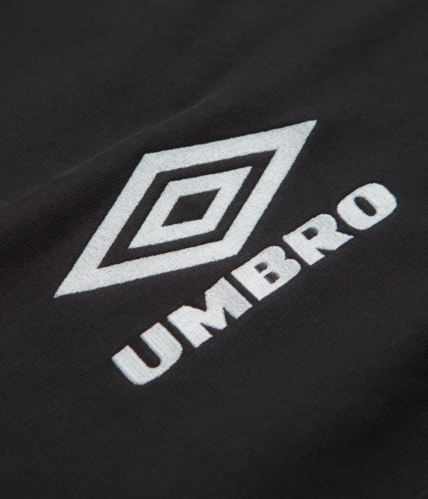 Umbro OG Logo Mask Hoodie - Washed Black / White