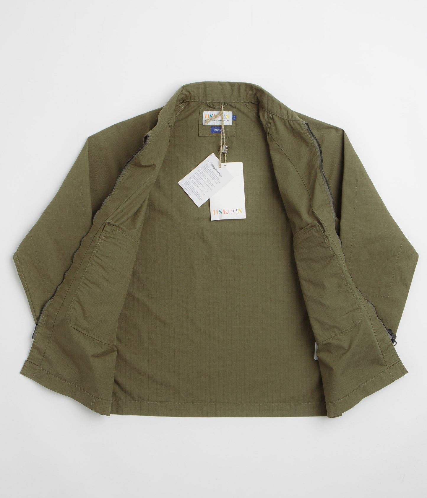 Uskees 3045 Ripstop Field Jacket - Ivy Green