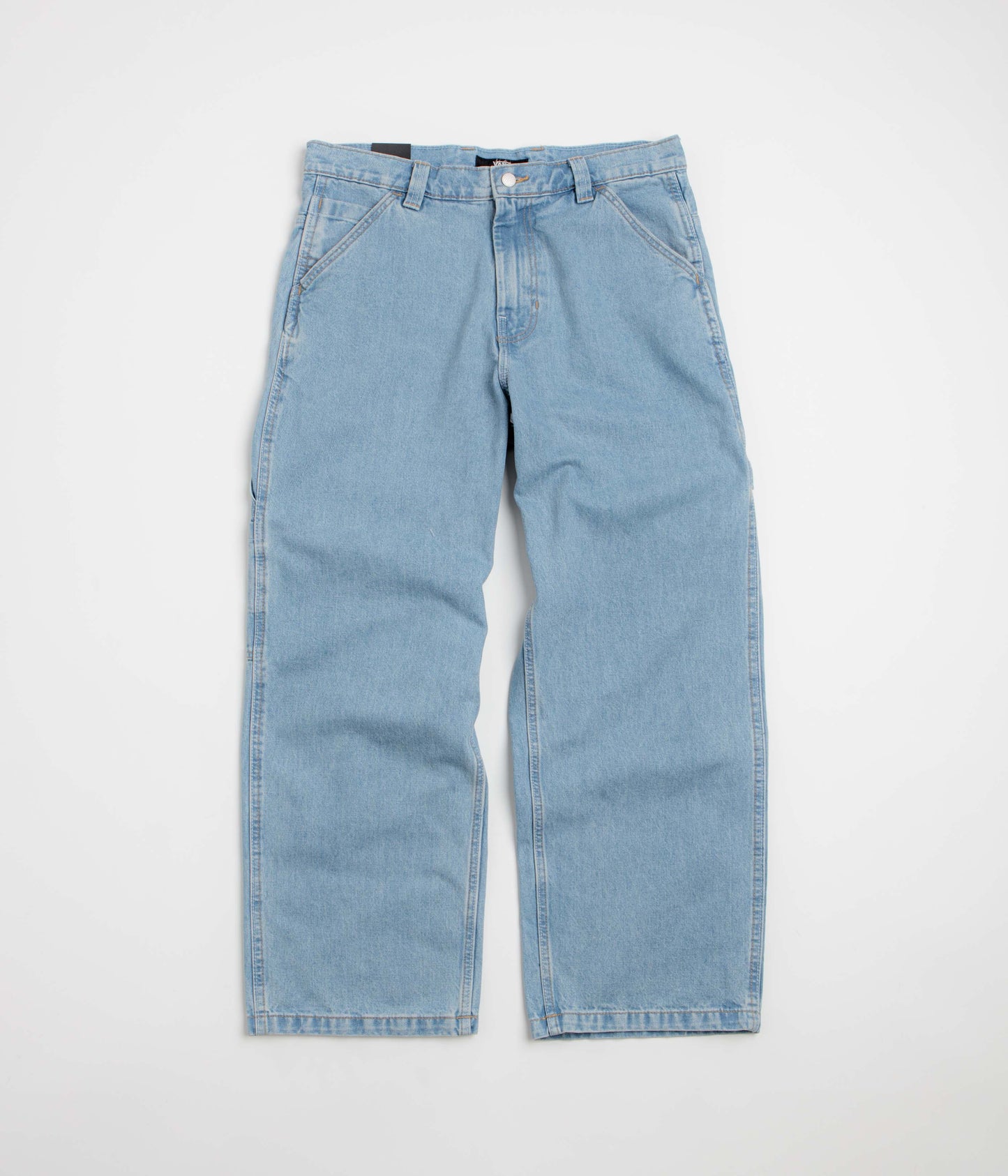 Vans Drill Chore Baggy Carpenter Pants - Light Stonewash