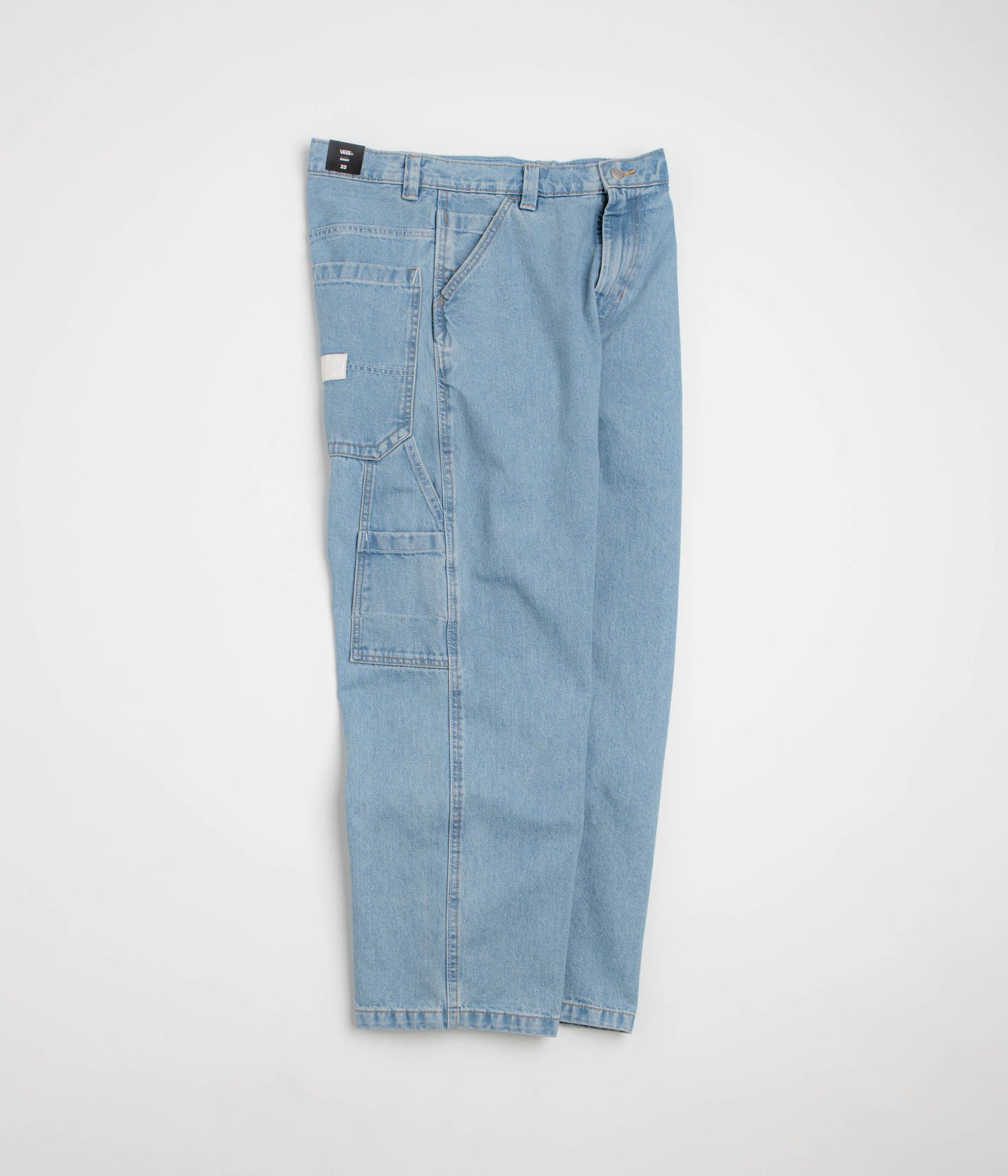 Vans Drill Chore Baggy Carpenter Pants - Light Stonewash