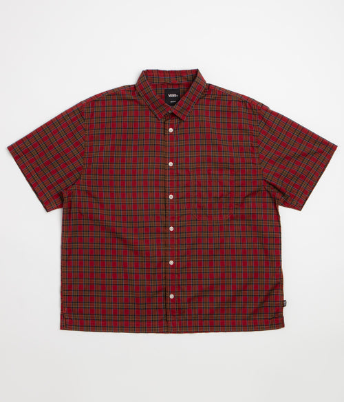 Vans Larkspur Timber Short Sleeve Shirt - Poppy Ember