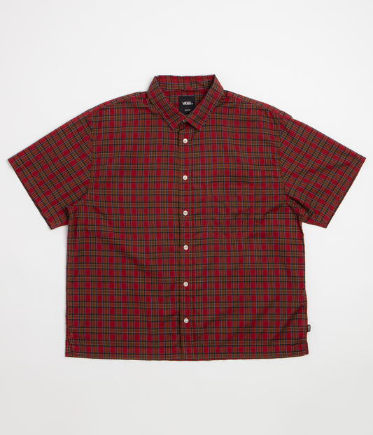 Vans Larkspur Timber Short Sleeve Shirt - Poppy Ember