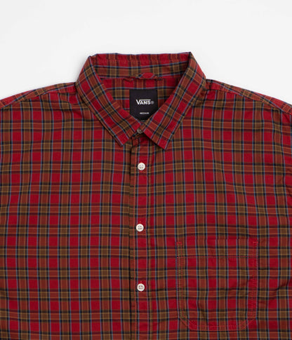 Vans Larkspur Timber Short Sleeve Shirt - Poppy Ember