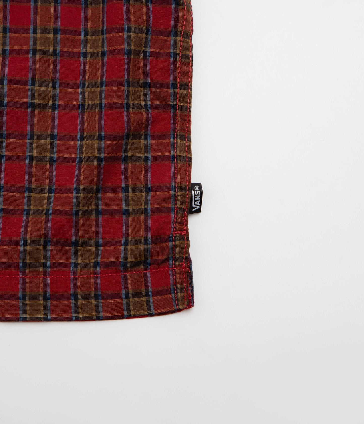 Vans Larkspur Timber Short Sleeve Shirt - Poppy Ember
