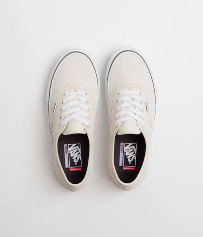 Vans Skate Authentic Shoes - White / Gunmetal