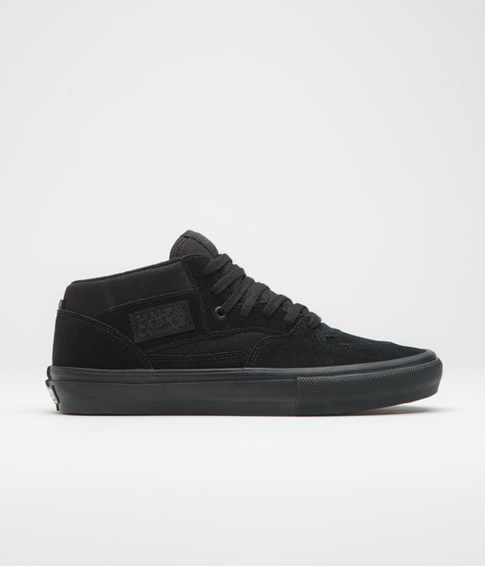 Vans Skate Half Cab Shoes - Black / Black