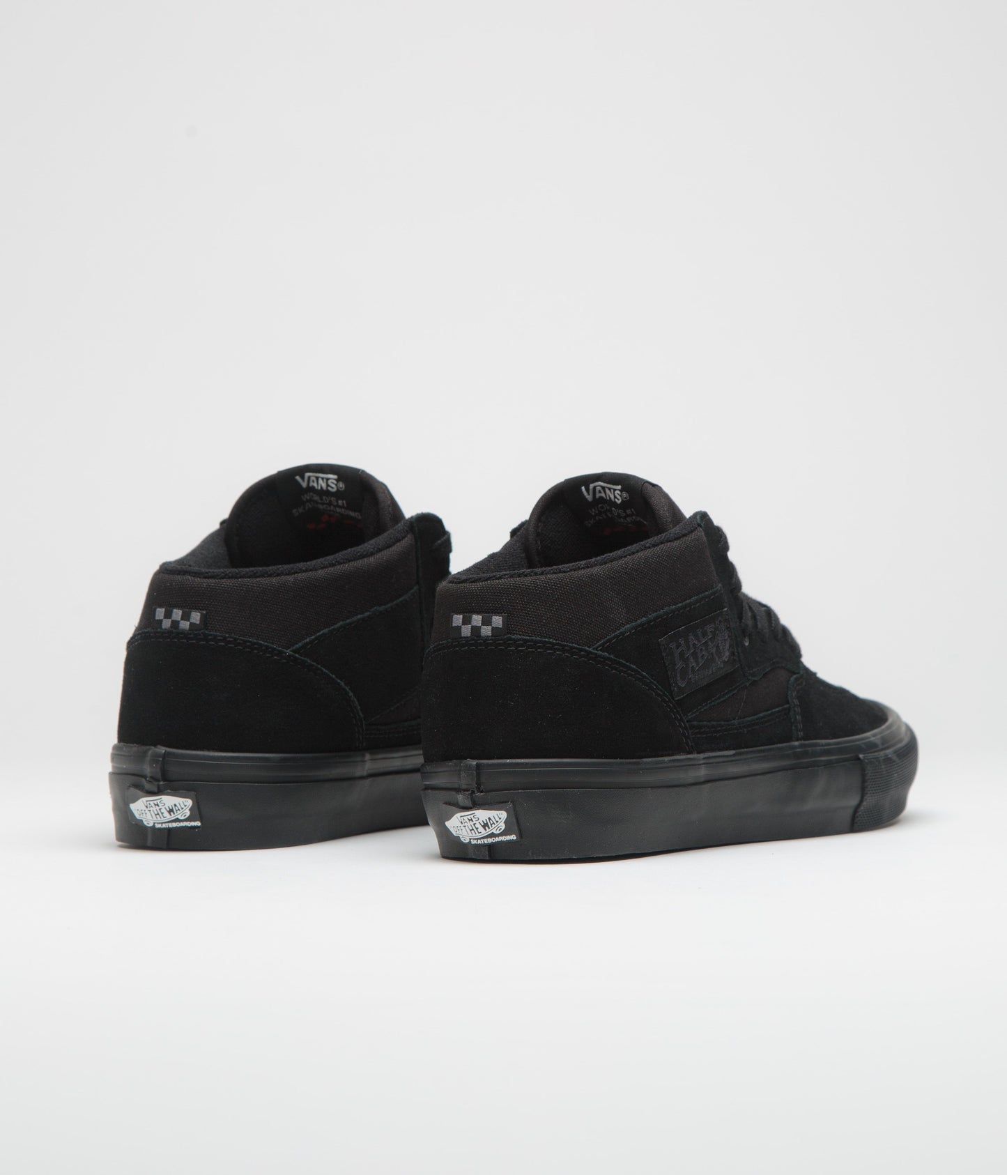 Vans Skate Half Cab Shoes - Black / Black